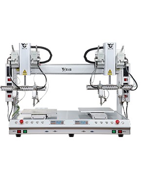 桌面式八軸全自動焊錫機(jī)器人